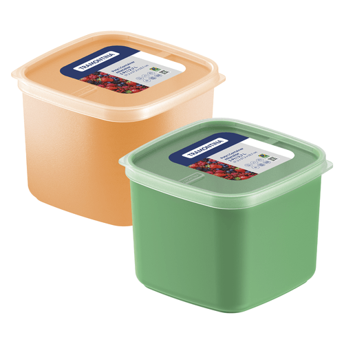 Pote Mix Color Misto 2,7l Tramontina, Pote E Tampa De Polipropileno - 25499/905