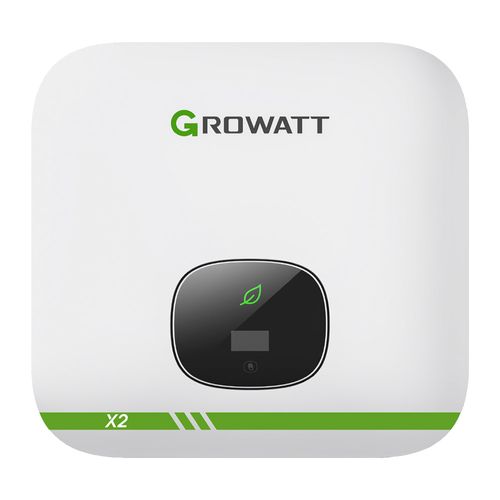 Inversor Solar Growatt Fotovoltaico On Grid MIN6000TL-X2 6kW 2MPPT Monitoramento Monofásico 220V