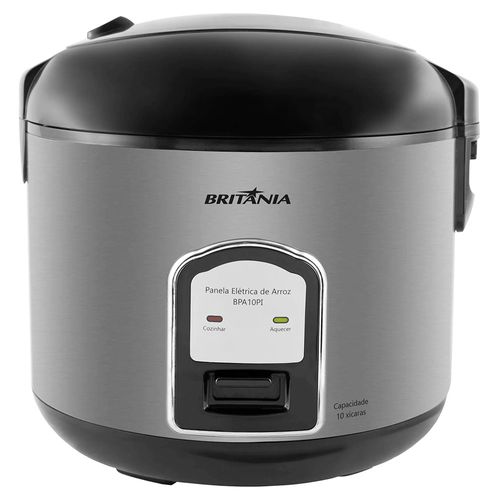 Panela Eletrica Arroz Britania 10 Xic Bpa10pi-220v