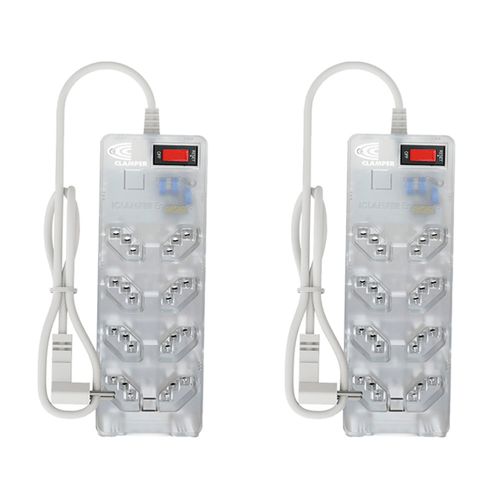 Kit 2 Filtros Linha 8 Tomadas LCF Trans. Clamper - 26776