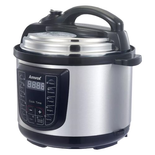 Panela de Pressão Elétrica Amvox APS050 5L 220V