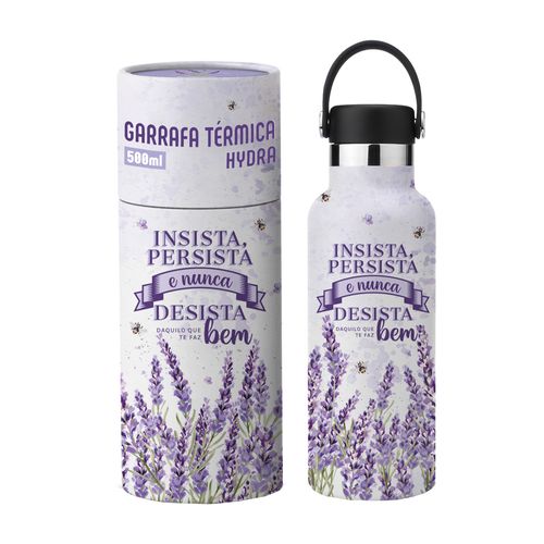 Garrafa Térmica Hydra 500ml Lavanda Brasfoot 13903