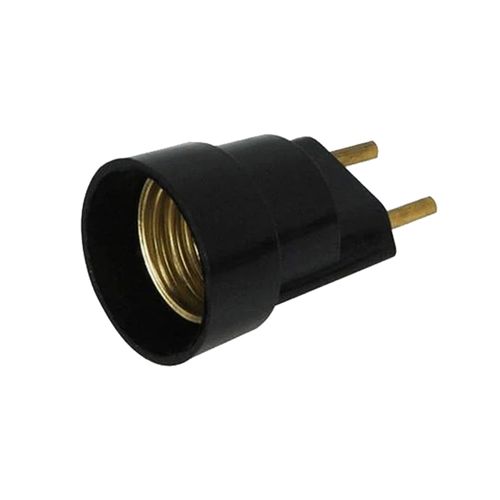 Porta Lâmpada Adaptador Plugue Macho PR Liege - 916048