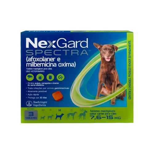 NexGard Spectra M Boehringer Com 3 CP 2,0GR
