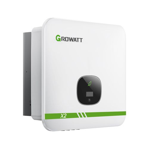 Inversor Growatt Min 7500TL-X2 Com Monofásico 220V