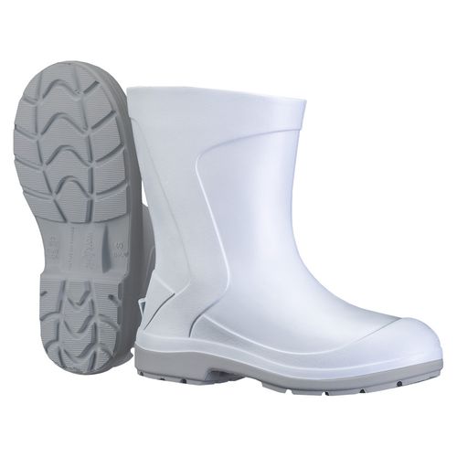 Bota Ultraleve Baspan Eva/Pu Branca Cano Médio N.45