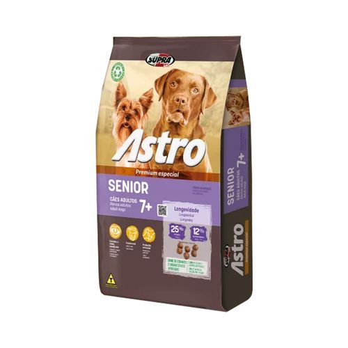Ração Supra Astro Cães Sênior 7kg