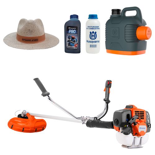 Kit Roçadeira à Gasolina Husqvarna 143rs com Acessórios