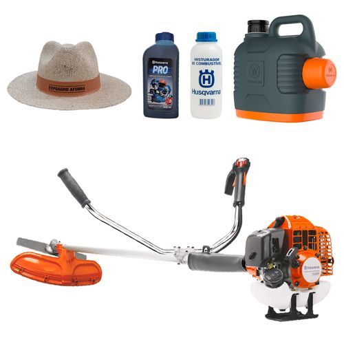 Kit Roçadeira à Gasolina Husqvarna 236rs C/ Acessórios