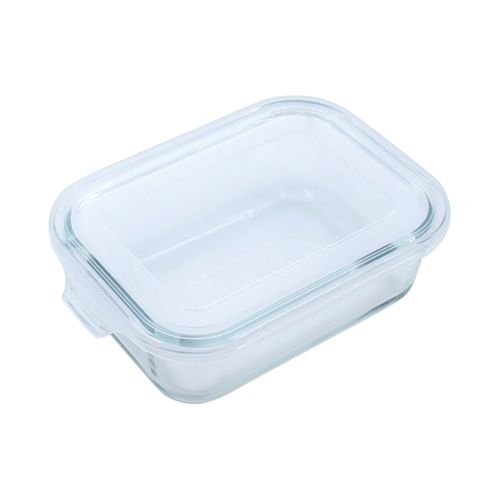 Pote de Vidro Retangular com Tampa 640ml Mor 7802