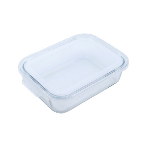 Pote de Vidro Retangular com Tampa 1L Mor 7803