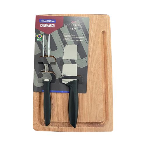 Conjunto de Churrasco 3 Peças Tramontina 10239/760