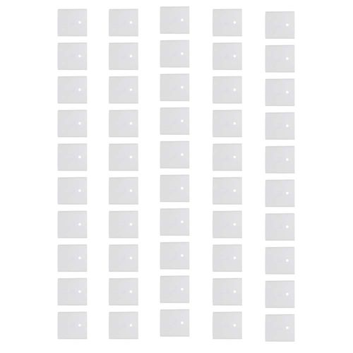 Kit 50UN Placa 4x4 1 Furo de 9,5mm Liz Br Tramontina - 57106022