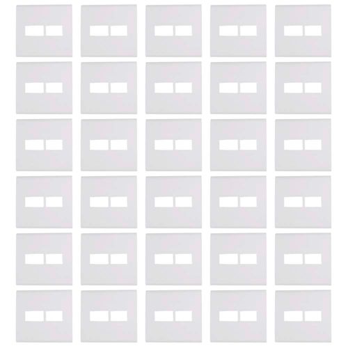 Kit 30 Placas 4x4 2 Postos Liz Br Tramontina - 57106/023