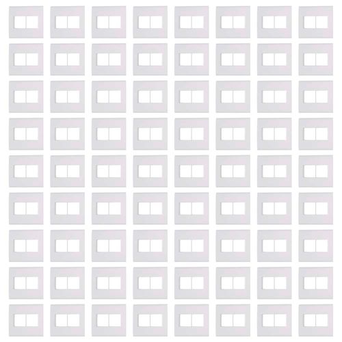 Kit 100UN Placas 4x4 4 Postos Liz Br Tramontina - 57106/026