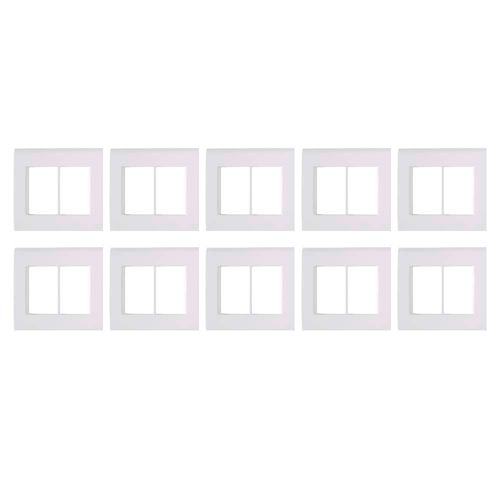 Kit 10UN Placas 4x4 6P Liz Br Tramontina - 57106/031