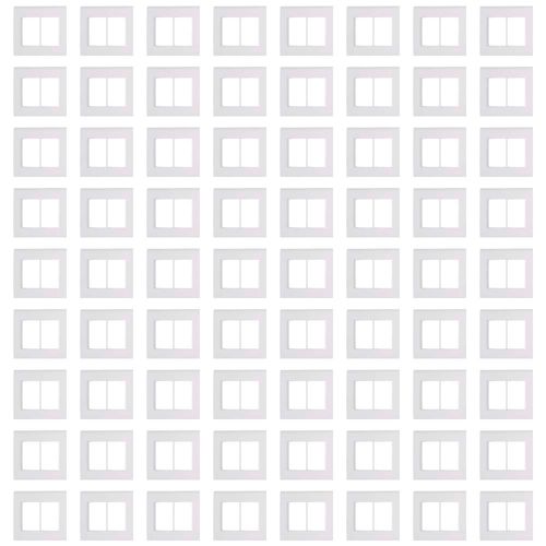 Kit 100UN Placas 4x4 6P Liz Br Tramontina - 57106/031