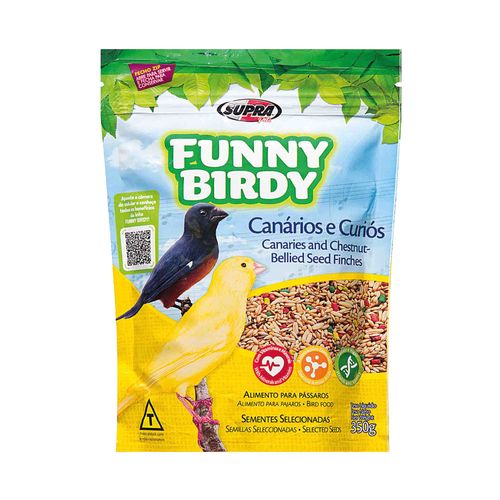 Ração Supra Funny Birdy Calop/Agapornis 350gr