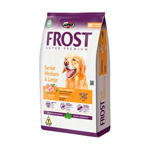 Ração Supra Frost Sênior Médium/Large 15kg