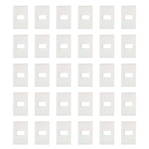 Kit 30UN Placas 4x2 1Posto Horizontal Liz Br Tramontina - 57106004