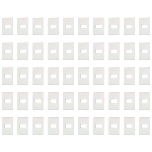 Kit 50UN Placas 4x2 1Posto Horizontal Liz Br Tramontina - 57106004