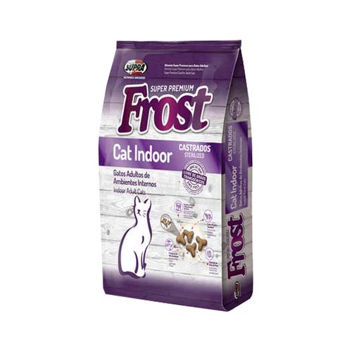Ração Supra Frost Cat Indoor Sterilized 1,5kg