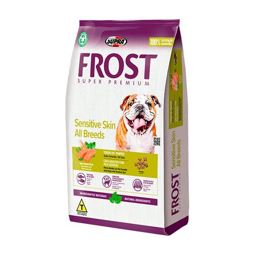Ração Supra Frost Sensitive Skin All Breeds 10,1kg