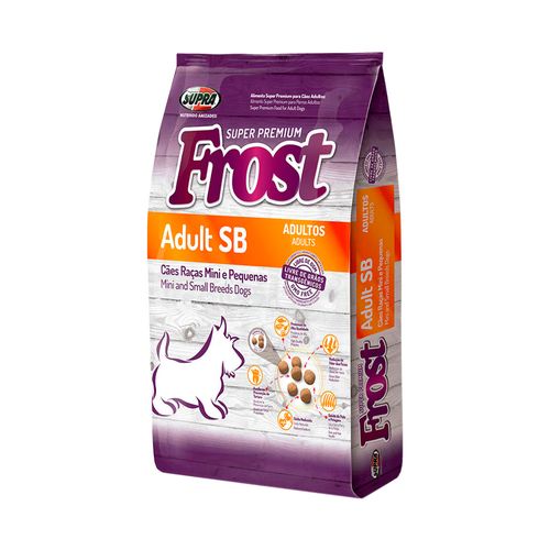 Ração Supra Frost Adult Sb Cães Pequenos Mini 10,1kg