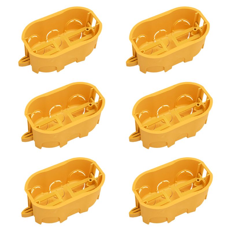 Kit-Com-6-Caixas-De-Embutir-Para-Gesso-Bet-Pl-sticos-4x2-Amarela-Dw42103-161890-161890-1