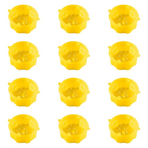 Kit Com 12 Caixas Oitavada De Embutir Bet Plásticos 4x4 F.M Simples - FMS58108