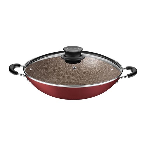 Panela Wok Paris 32cm Vermelha Tramontina 28545/732
