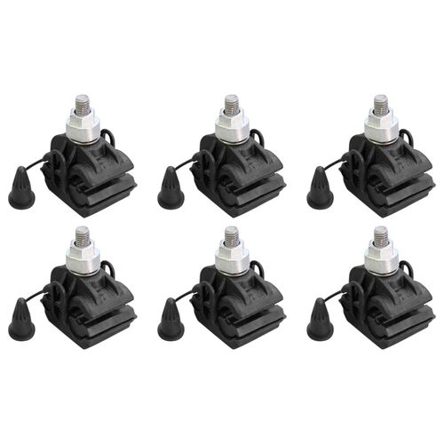 Kit Com 6 Conectores Derivação Perfurante CDP 150-35 Intelli - 79073