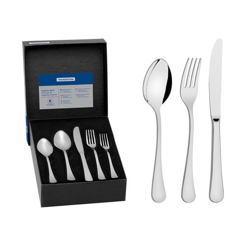 Faqueiro Zurique 30pc Tram.*66986/190