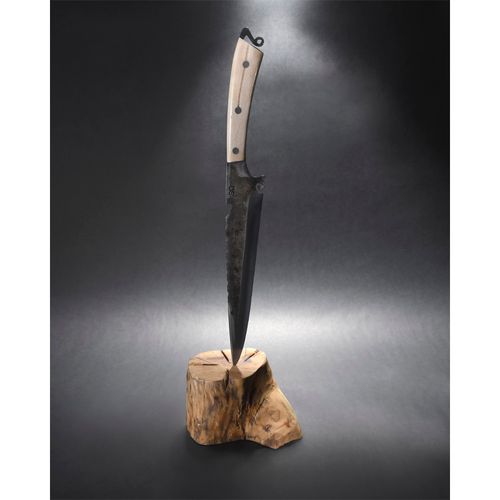 Faca Picaco 3mm Carbono Cabo Osso Bovino 8 SG 285-08