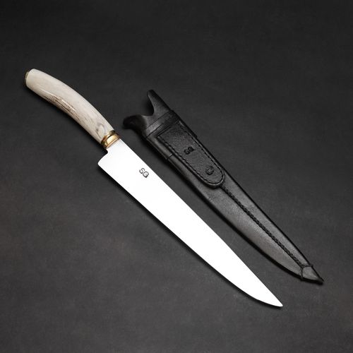 Faca Tradicional 3mm Inox Cabo Cervo 06"SG 20-06