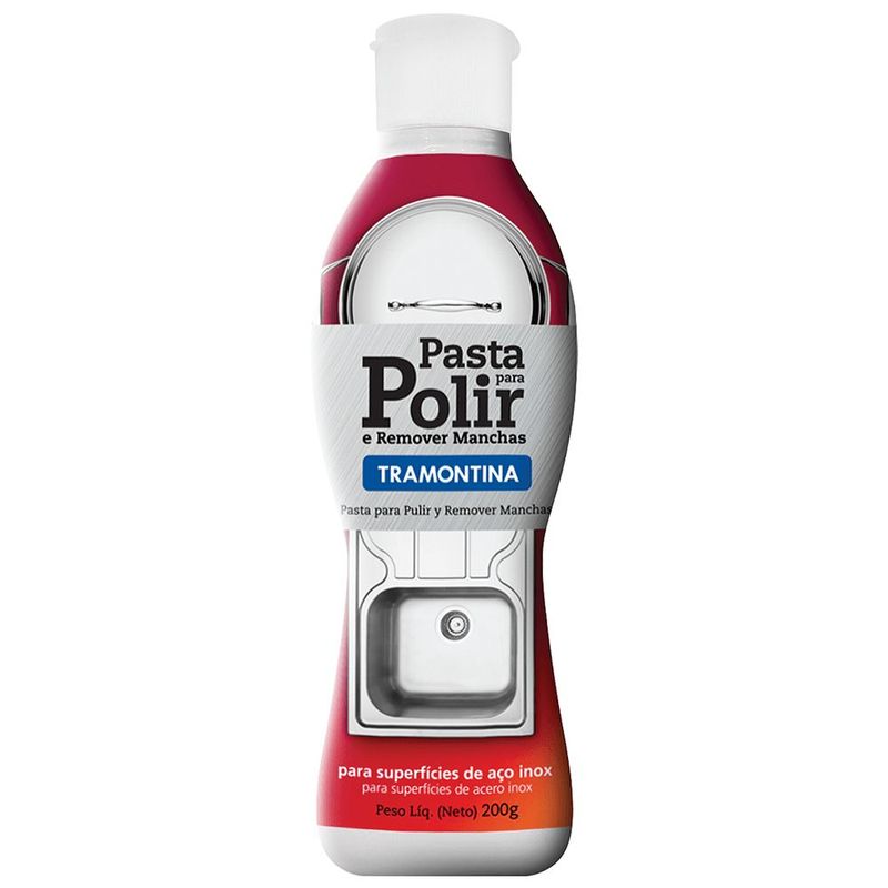 Pasta para Limpar e Polir Tramontina  200gr   60900 000 0