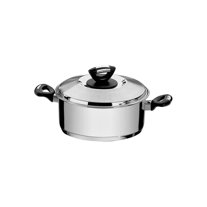 Ca arola Tramontina Solar Inox Fundo Triplo 20cm 2 9L 0