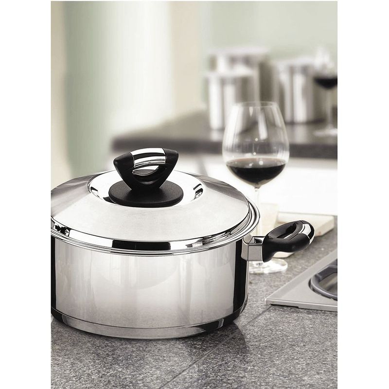 Ca arola Tramontina Solar Inox Fundo Triplo 20cm 2 9L 1