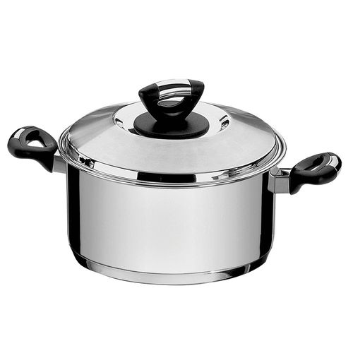 Caçarola Funda Tramontina Solar Inox Fundo Triplo 28cm 8,4L