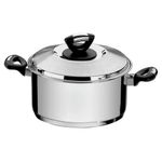 Ca arola Funda Tramontina Solar Inox Fundo Triplo 28cm 8 4L 1