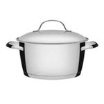 Ca arola Funda Tramontina Allegra Inox Fundo Triplo 16cm 1 5L 3