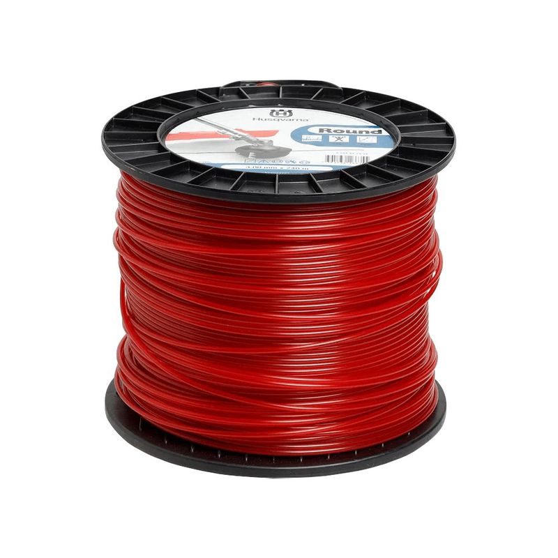 Rolo 240 Metros Fio Nylon Redondo Husqvarna 3 00mm 0