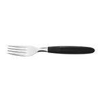 Garfo de Mesa Tramontina Ipanema  em A o Inox e Cabo Preto - 23362 400 1