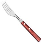Garfo de Mesa Tramontina  em A o Inox e Cabo Polywood Castanho - 21102 490 1