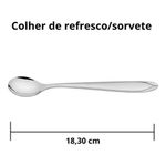 Colher para Refresco Tramontina Laguna  em A o Inox - 63906 200 2