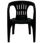 Cadeira Pl stica Tramontina Atalaia Preta - 92210 009 1