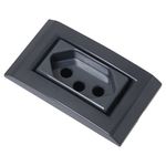 Conjunto para M vel Tramontina Liz com 1 Tomada 2 Pinos   Terra 10A 250V Grafite - 57170 141 1