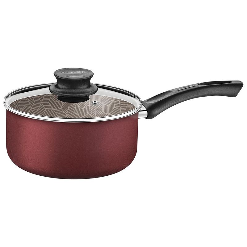 Panela Tramontina Paris 18cm  2 1 Litros  Alum nio  Vermelho - 28525 718 0