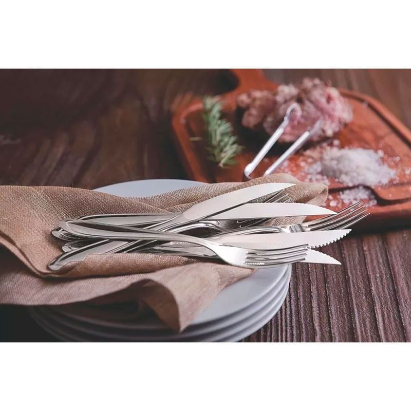 Faqueiro Tramontina Laguna A o Inox 36pc 66906 794 3