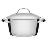 Conj Panelas Tramontina Allegra 65650 280 5 P s Inox Fundo Triplo 1